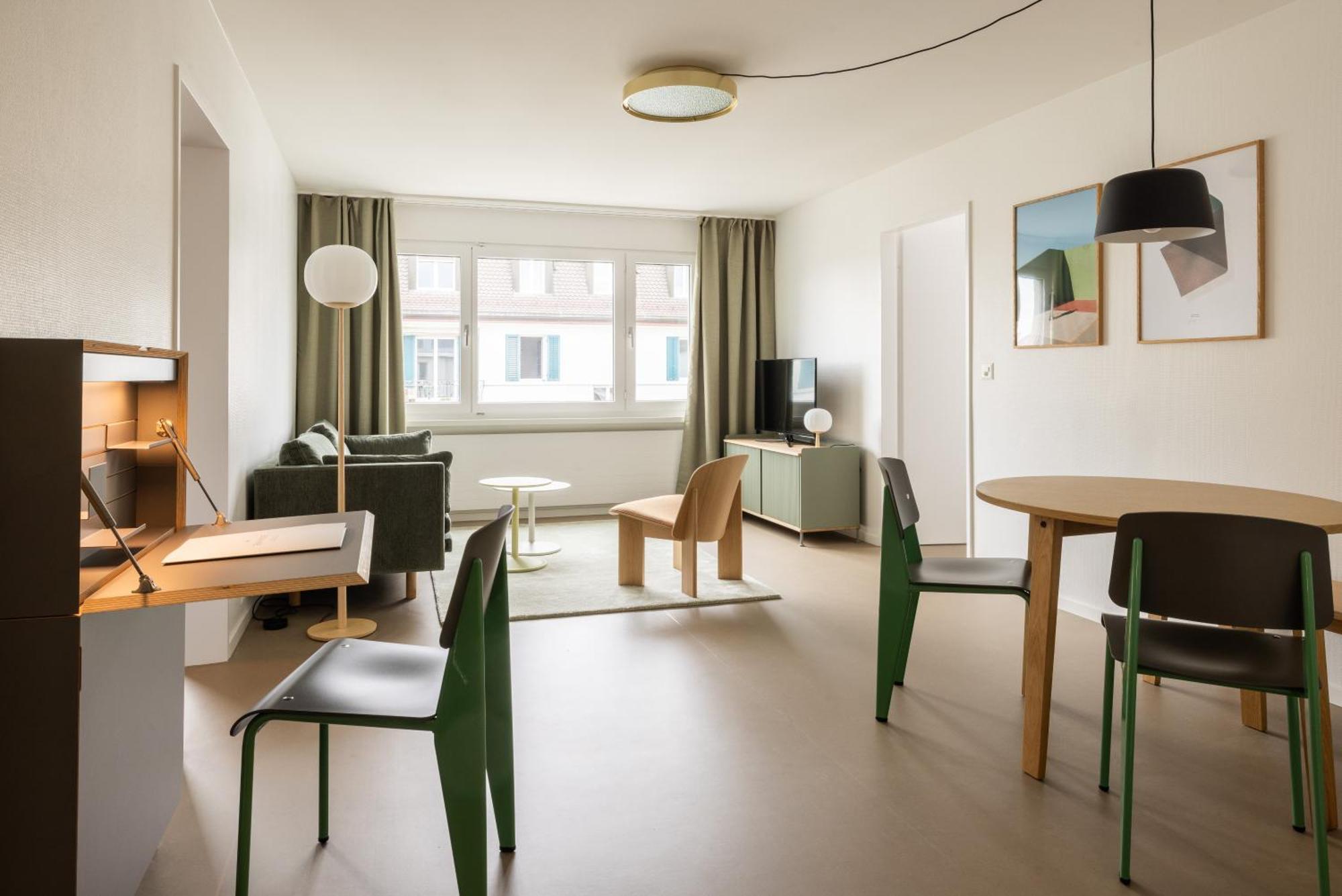 Ema House Serviced Apartments Aussersihl ซูริก ภายนอก รูปภาพ